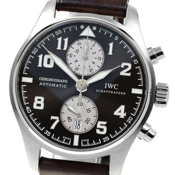 IWC SCHAFFHAUSEN Pilot watch IW387806 Chronograph Automatic Men's_826671 - Picture 5 of 6